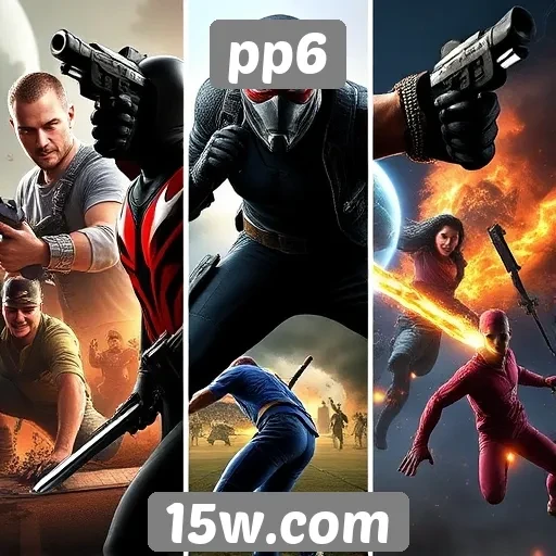 Comparativo entre jogos de ação no pp6